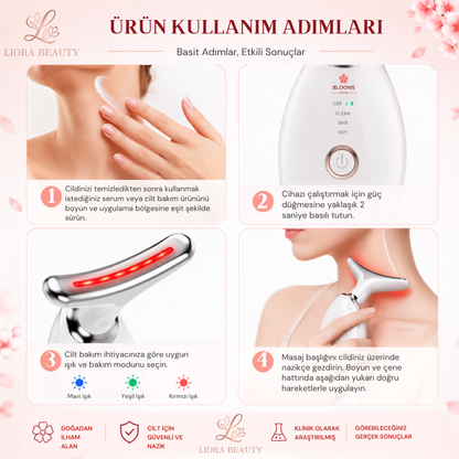 LIORA BEAUTY Yüz Boyun Ems Güzellik Cihazı